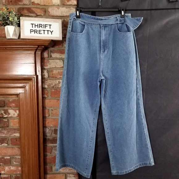 Momni Denim - Momni Denim Wide Leg Culotte Jeans